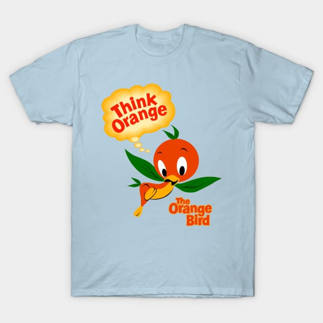 The Orange Bird T-Shirt by PoppedCultureTees